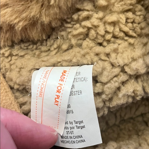 Target Fuzzy Brown Kids Hat - Picture 6 of 6